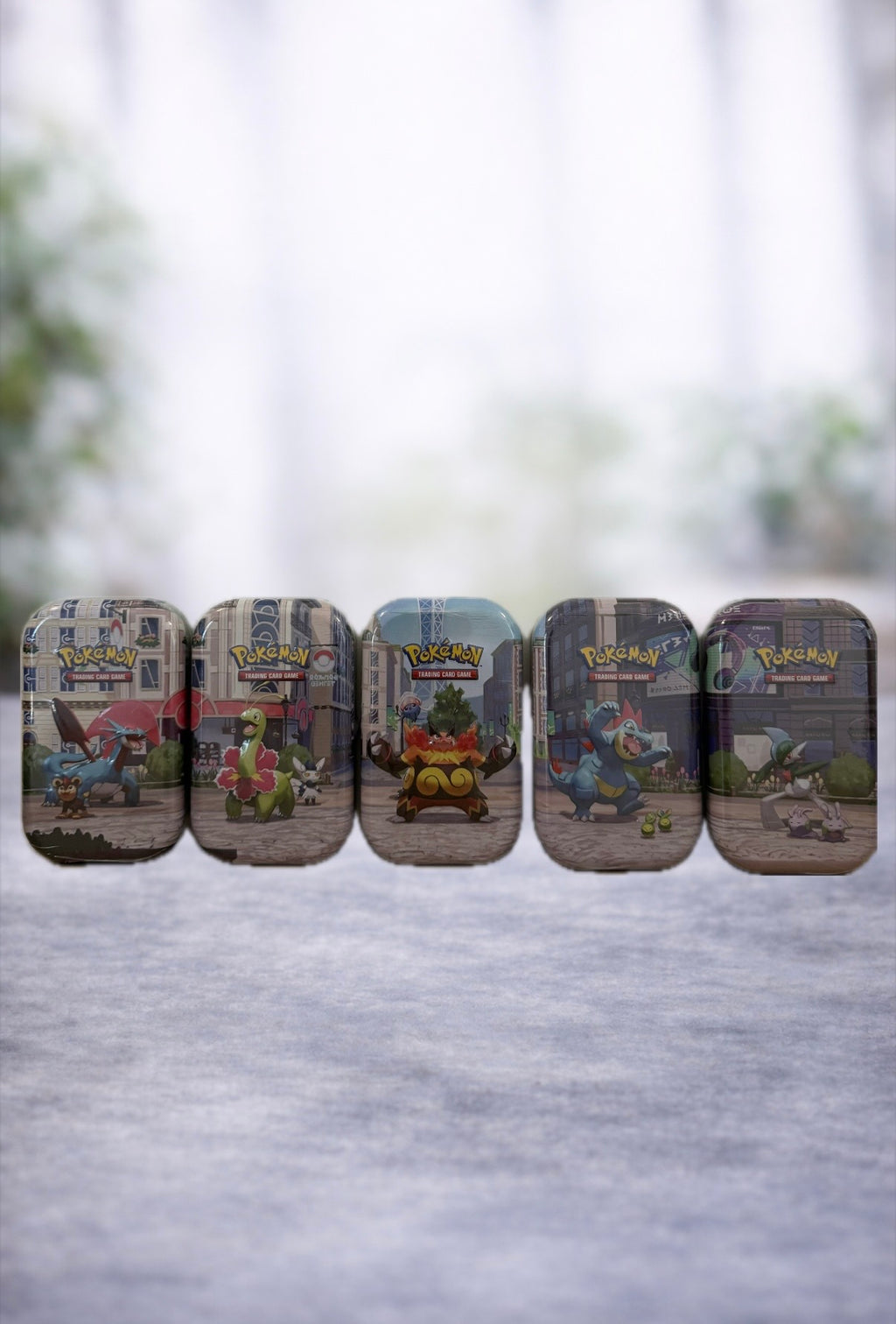 Pokemon Sammelkarten Mega-Entwicklung - Illumina City Mini-Tin