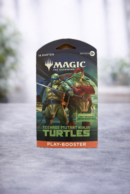 Magic The Gathering Teenage Mutant Ninja Turtles Sleeved Play Booster Pack