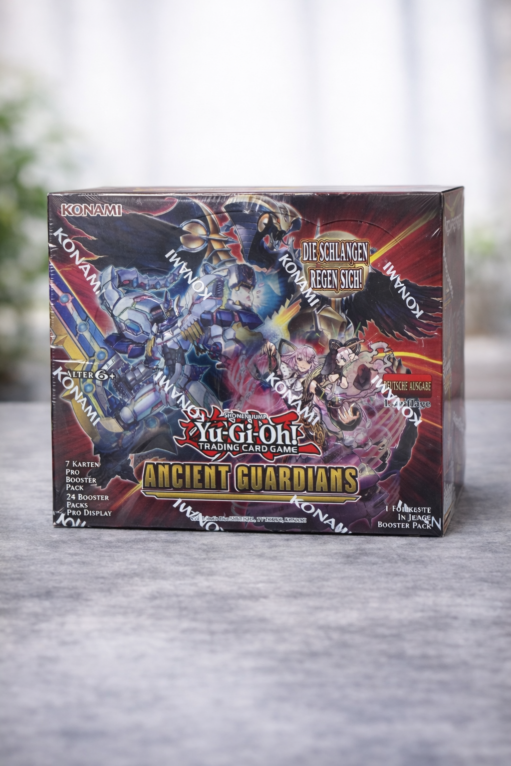 Yu-Gi-Oh Ancient Guardians Display DE mit Boosterpacks